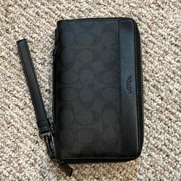 Coach Bags Coach Double Zip Travel Organizer In Signature Canvas F67626 Black Poshmark